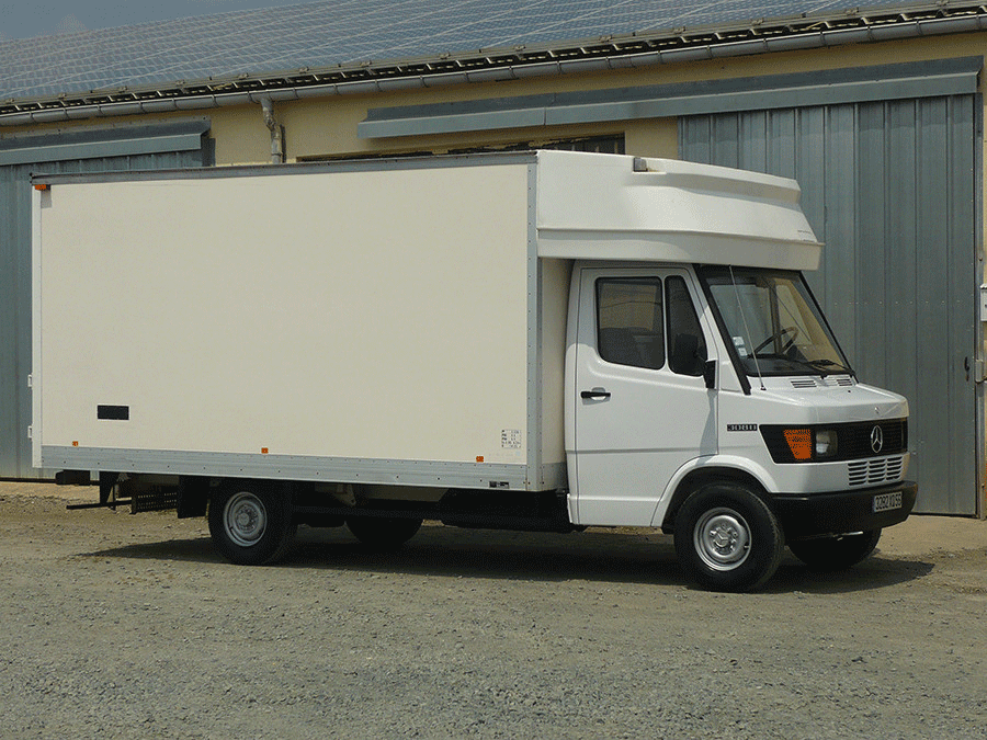 Mercedes 308 caisse capucine