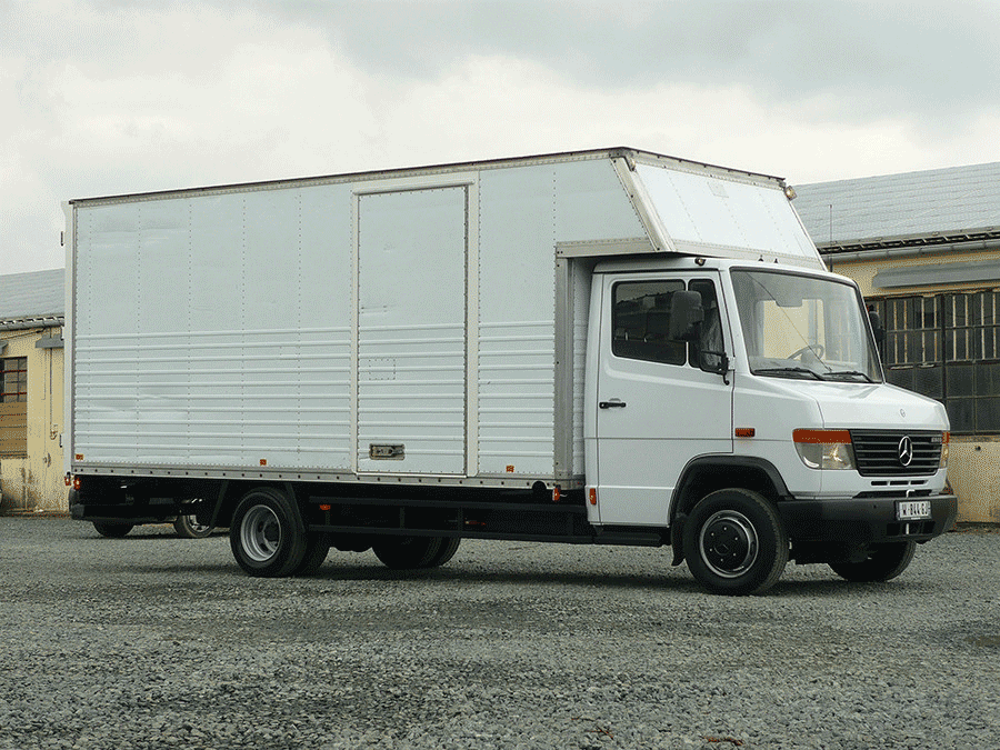 Mercedes 614 Vario caisse capucine