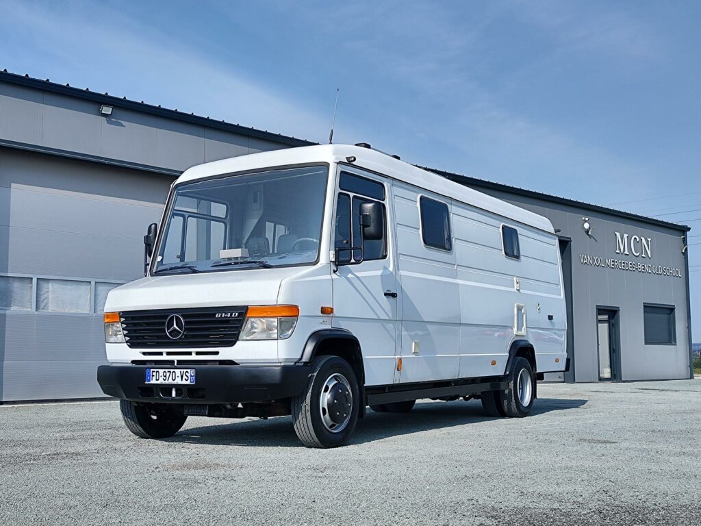 Mercedes 814 Vario fourgon XXL VASP caravane aménagé