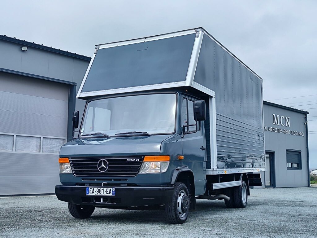 Mercedes 512 Vario caisse capucine alu 30 m3