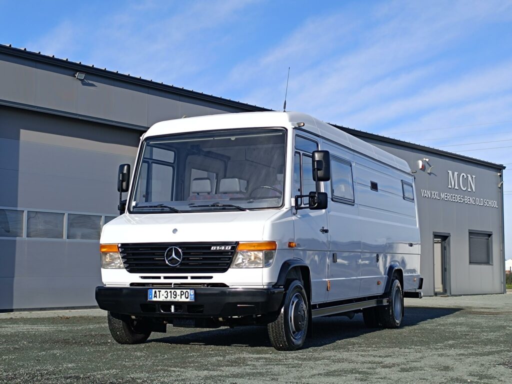 Mercedes 814 Vario fourgon XXL aménagé VASP caravane 6 places