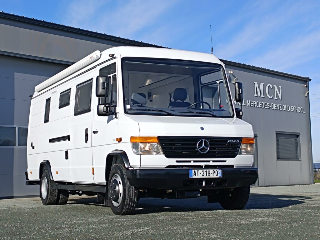 Mercedes 814 Vario fourgon XXL aménagé VASP caravane 6 places