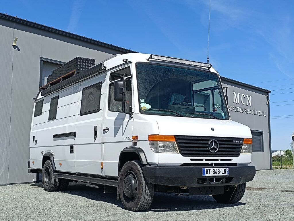 Mercedes 814 Vario fourgon XXL Aménagé VASP Caravane