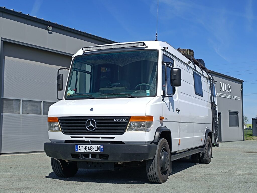 Mercedes 814 Vario fourgon XXL Aménagé VASP Caravane