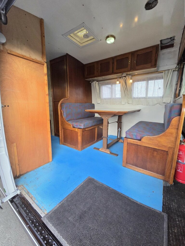 Mercedes L613D Jumbo fourgon XXL aménagé