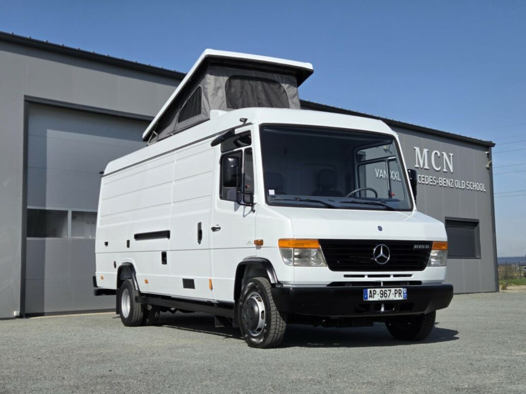 Mercedes 615 Vario Fourgon XXL MAXI + Toit relevable MCN