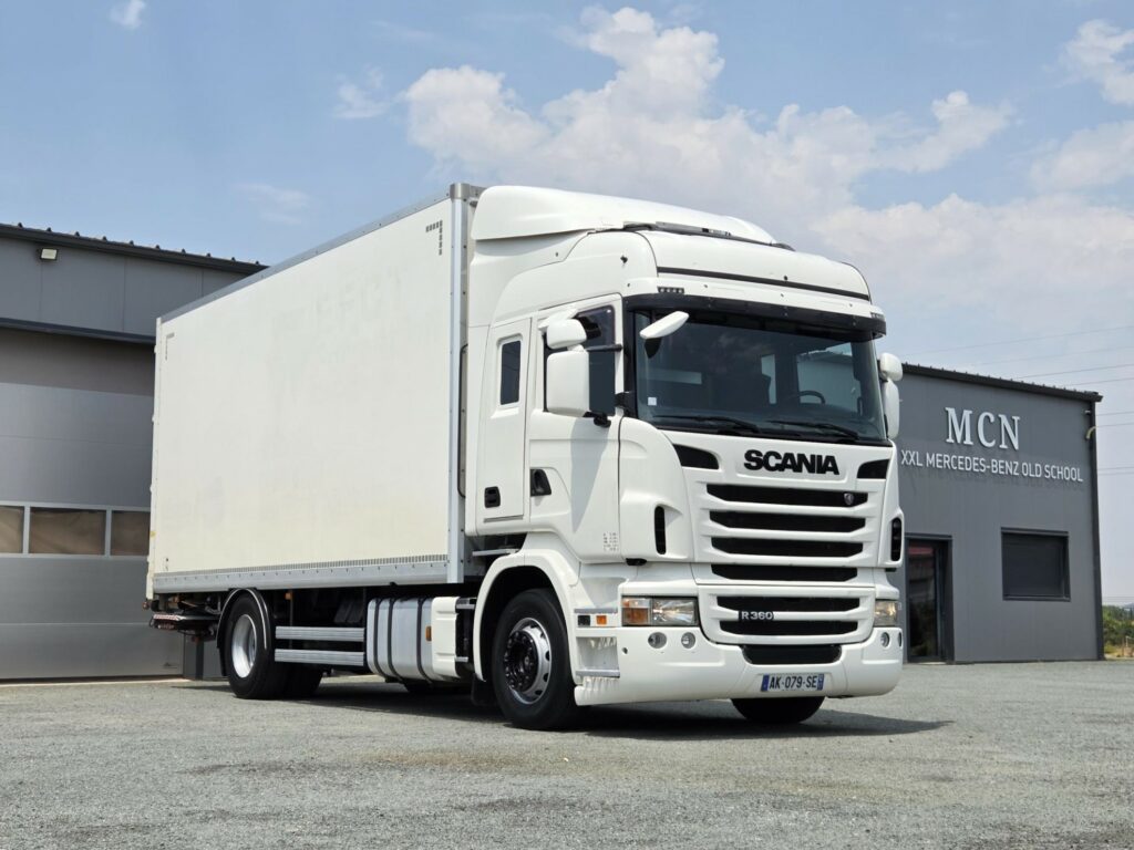 Scania R360 + remorque autoportée SRT