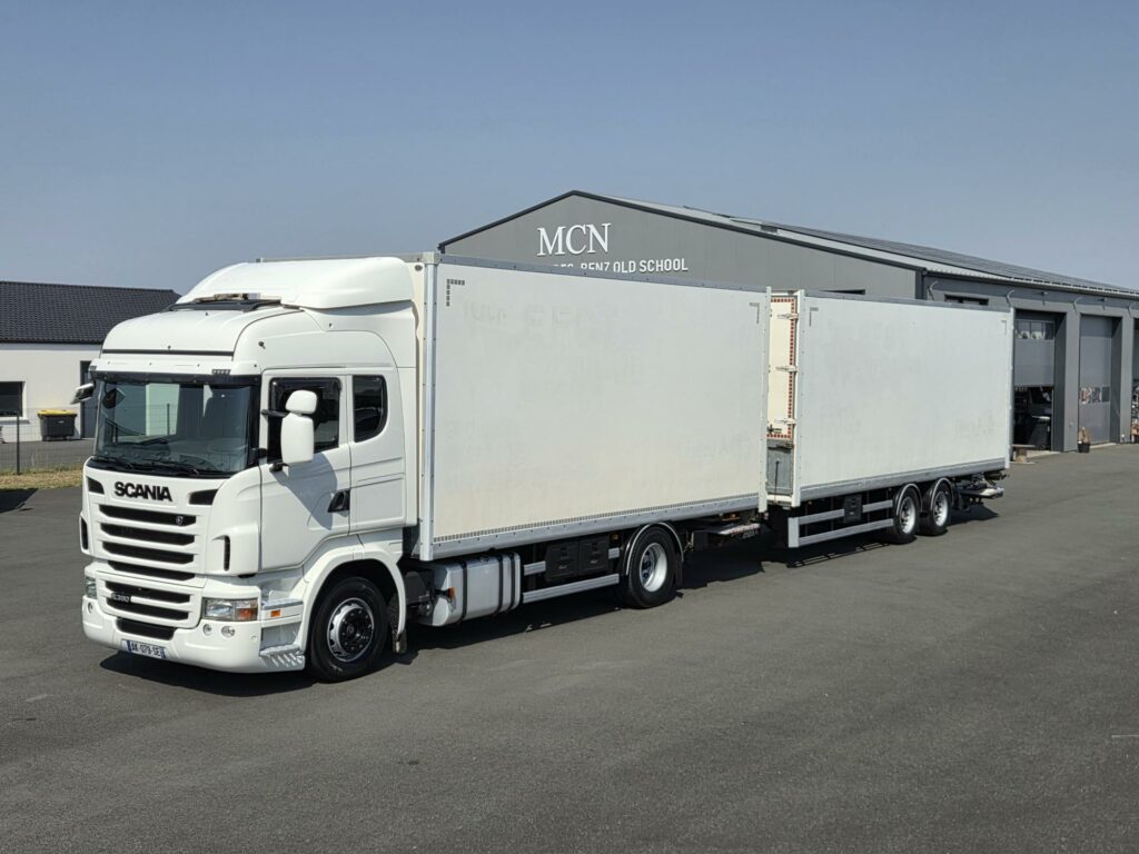 Scania R360 + remorque autoportée SRT